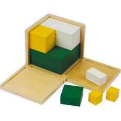 TimeTEX Würfel für Potenzen mit der 2 "Montessori Premium"