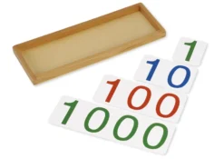 TimeTEX Zahlen 1-1000 für Einführung in das Dezimalsystem, im Tablett 