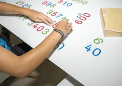 TimeTEX Zahlenkarten groß, 1-9.000, Kunststoff 
