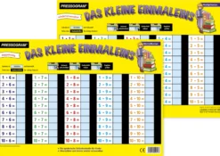 TimeTEX Zaubertafel "Mathematik" Kleines 1 x 1