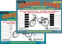 TimeTEX Zaubertafel "Verkehrserziehung" Fahrrad-Verkehrssicheheit