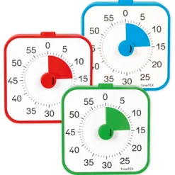 TimeTEX Zeitdauer-Uhr „lautlos“ ColorLINE, mit Pausentaste