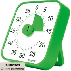 TimeTEX Zeitdauer-Uhr „lautlos“ ColorLINE, mit Pausentaste