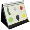 Tisch-Flipchart, A4 quer, 4-Ring-Mechanik