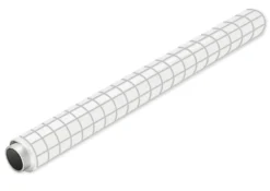 Whiteboard-Folie statisch, 20 m auf Rolle, kariert matt