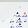 Wortarten-Schablone, ca. 175 x 70 mm, 1 mm Stärke "Montessori Premium"