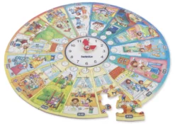 XXL-Lernpuzzle "Mein Tag", 51-tlg.