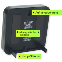 Zeitdauer-Uhr "Automatik" magnetisch, 19x19 cm