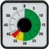 Zeitdauer-Uhr "Automatik" magnetisch, 19x19 cm, mit Ampelscheibe