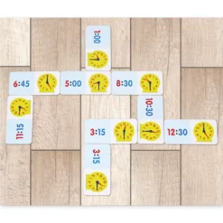 Zeit-Domino 1-24 Uhr, 36-tlg.